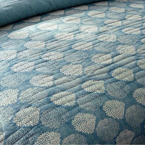 Pottery Barn Americana Full/Queen Quilt With 4 Standard Pillow Shams BNWT - Picture 9 of 16